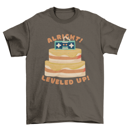 Gaming Cake T-shirt