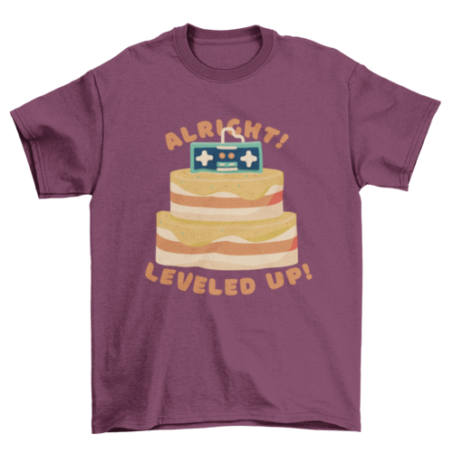 Gaming Cake T-shirt